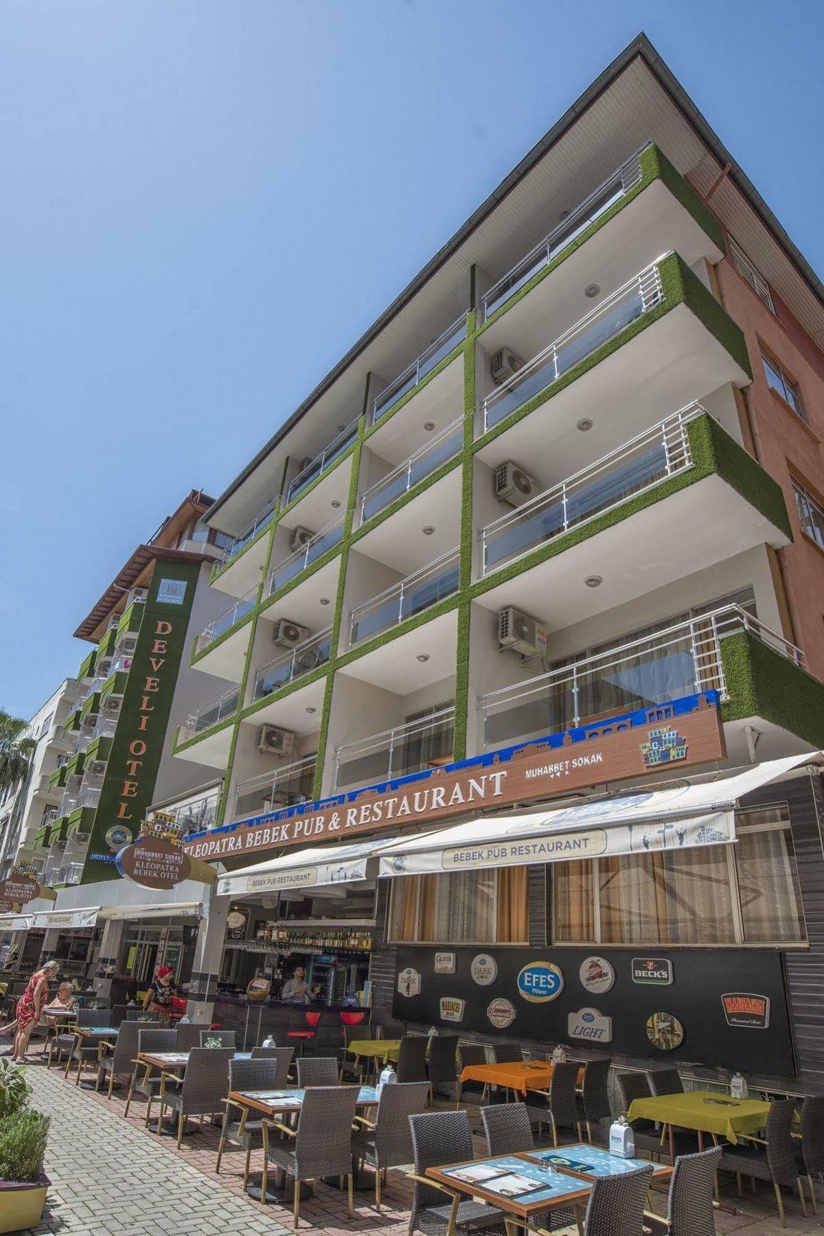 Kleopatra Develi Hotel Alanya Esterno foto